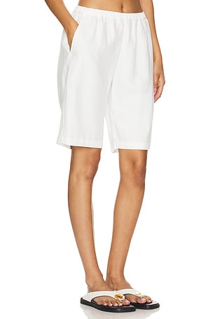 Enza Costa Twill Everywhere Short in White