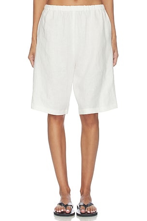LINEN BERMUDA SHORT バミューダショートパンツ Enza Costa