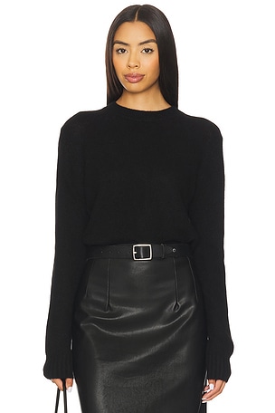 Easy Long Sleeve Crew Sweater Enza Costa