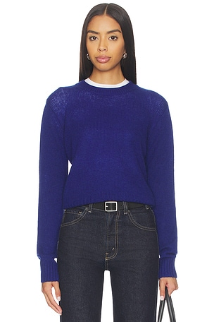 Cashmere Easy Long Sleeve Crew Enza Costa