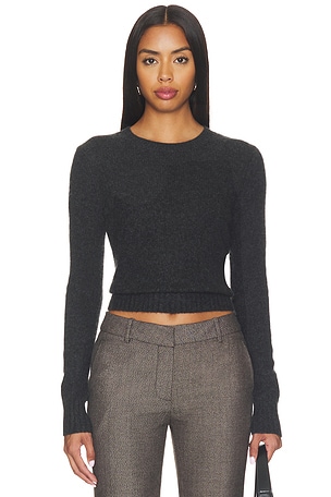 Cashmere Shrunken Crew Enza Costa