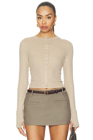 Fine Cashmere Jersey Cardigan Enza Costa