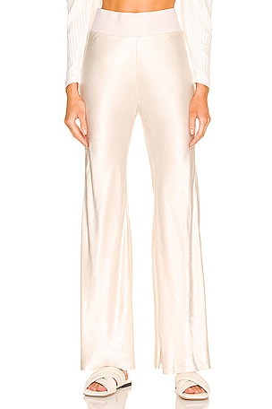 Satin Wide Leg Pant Enza Costa