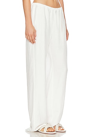 Enza Costa Everywhere Pant in White