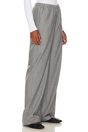 Enza Costa Everywhere Suit Pant in Grey