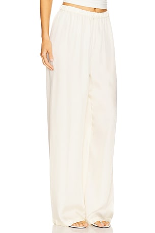 Enza Costa Fluid Pant in Cream