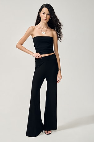 Silk Knit Bias Pant Enza Costa