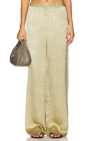 x REVOLVE Satin Textured Pant Enza Costa