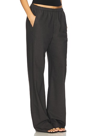Enza Costa Everywhere Suit Pant in Black