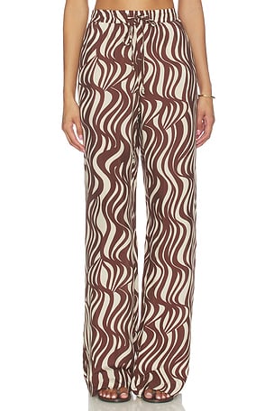 Wave Print Resort Pant Enza Costa