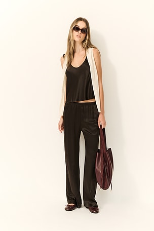 Silk Satin Everywhere Pant Enza Costa