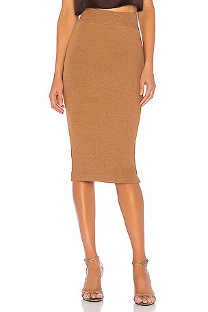 Sweater Knit Midi Skirt