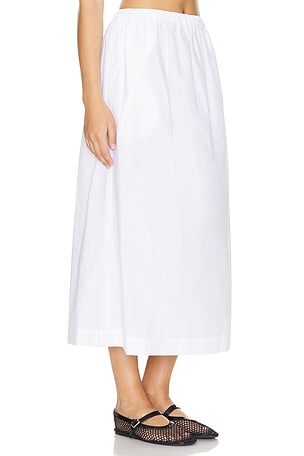 Enza Costa Resort Skirt in White