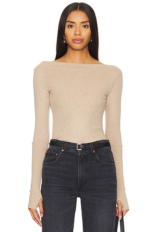 Cashmere Boatneck Top Enza Costa