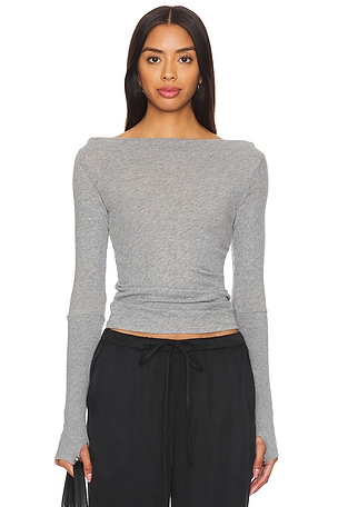 Cashmere Boatneck Top Enza Costa