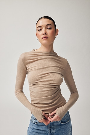 Cashmere Twist Top Enza Costa