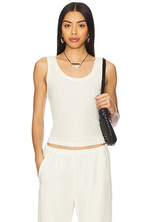 Puckered Tank Top Enza Costa