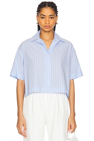 Cropped Short Sleeve Shirt Enza Costa