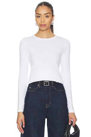 Supima Long Sleeve Tee Enza Costa