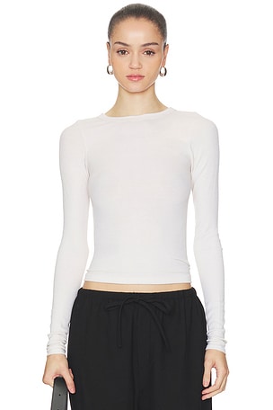 Silk Rib Essential Crew Enza Costa