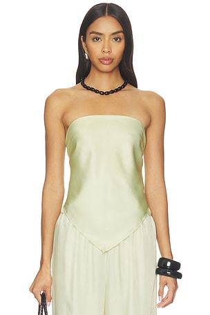 Fluid Twill Scarf Top Enza Costa