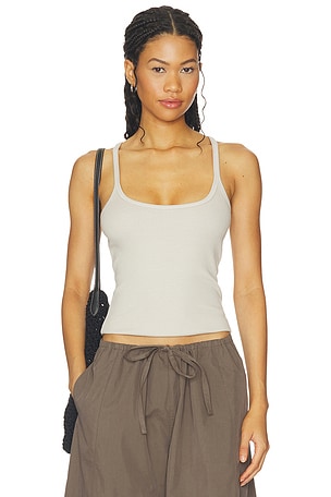 Cotton Rib Cami Tank Enza Costa