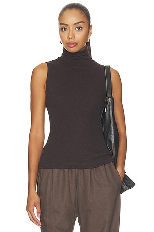 Cashmere Jersey Shell Top Enza Costa