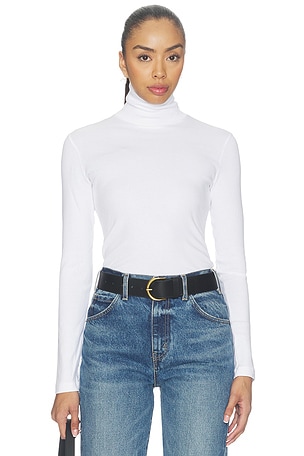 Supima Cotton New Classic Longsleeve Turtleneck Enza Costa