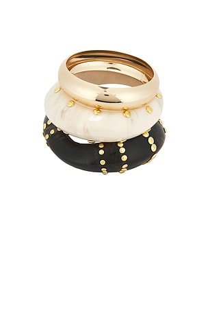 Studded Bangles Set Of 3 Epifene
