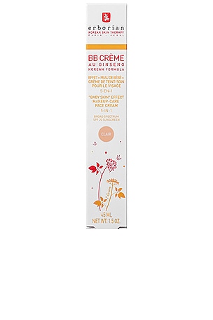 erborian BB Cream Tinted Moisturizer Broad Spectrum SPF 20 in Clair