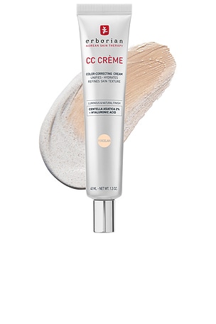 CC Cream Color-Corrector With Korean 2% Centella Asiatica & Hyaluronic Acid erborian