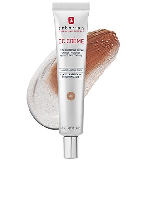 CC Cream Color-Corrector With Korean 2% Centella Asiatica & Hyaluronic Acid erborian