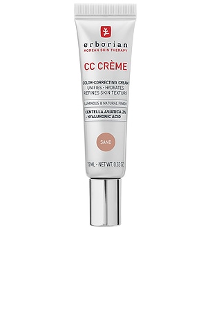 Travel CC Cream Color-Corrector With Korean 2% Centella Asiatica & Hyaluronic Acid erborian
