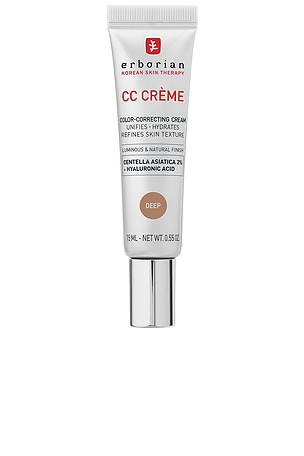 Travel CC Cream Color-Corrector With Korean 2% Centella Asiatica & Hyaluronic Acid erborian