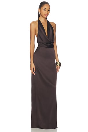 Eterne Carla Dress in Brown