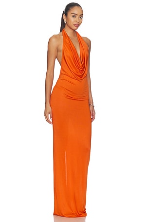 Eterne Gisele Maxi Dress in Orange