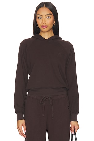 Shrunken Lightweight French Terry Hoodie Sweatshirt Eterne