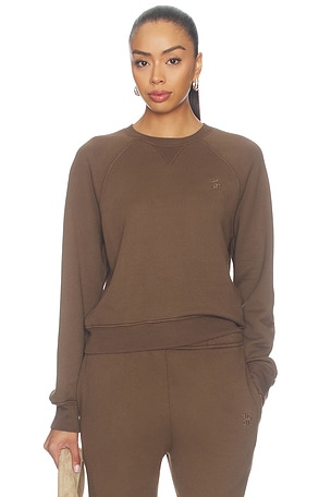 French Terry Shrunken V-stitch Raglan Eterne