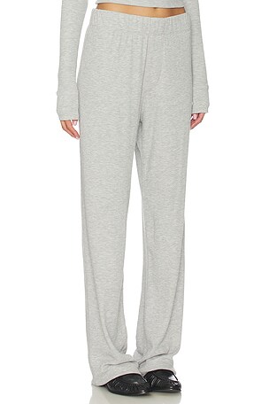 Eterne Thermal Lounge Pant in Light Grey. Size XS. Also