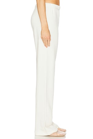 Eterne Straight Leg Sweatpant in Cream