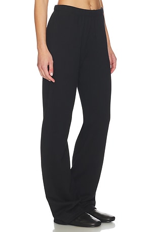 Eterne Straight Leg Sweatpant in Black