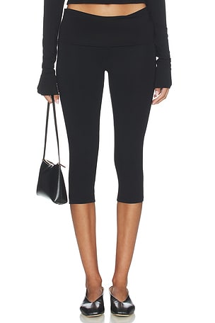 Foldover Capri Legging Eterne