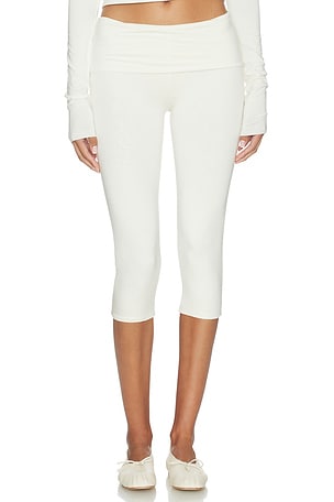 Foldover Capri Legging Eterne