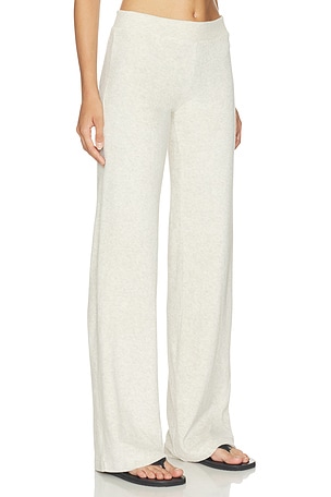 Eterne Low Rise Lounge Pant in Light Grey. Size XS. Also