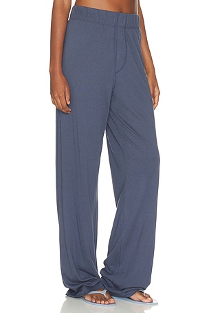 Eterne Cotton Lounge Pant in Navy