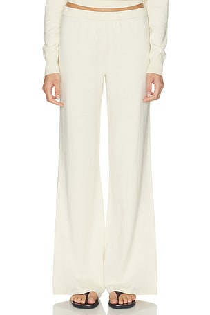 Cotton Cashmere Wide Leg Lounge Pant Eterne