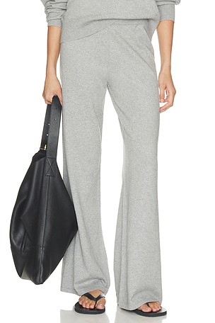 Cotton Cashmere Wide Leg Lounge Pant Eterne