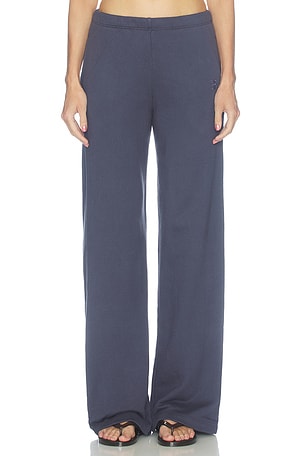 French Terry Oversized Wide Leg Sweatpant Eterne