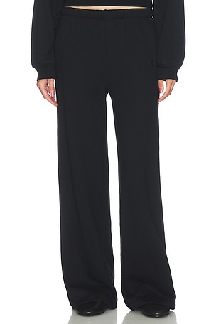 French Terry Oversized Wide Leg Sweatpant Eterne