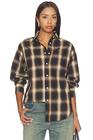 Ford Yarndye Plaid Top Eterne